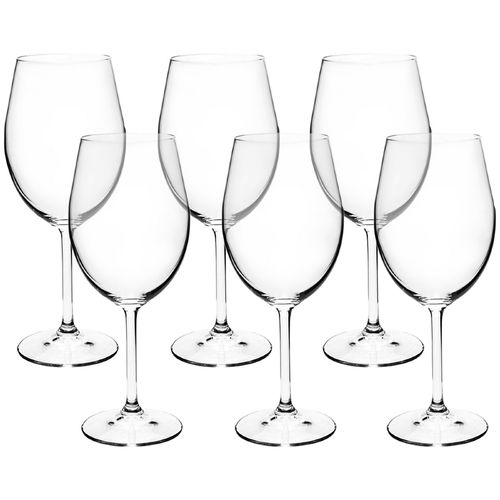 Jogo de taça 6 peças vinho branco gastro 350ml Hauskraft