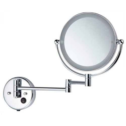 Espelho articulado com luz led 28x24cm Unihome