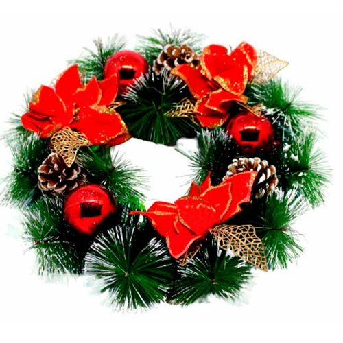 Guirlanda de natal 9x26cm Multiart