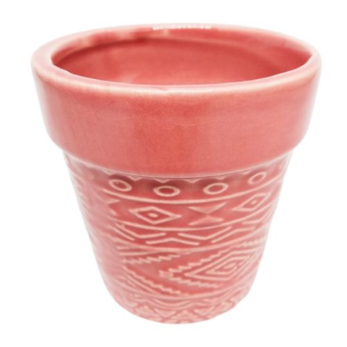 Vaso Losango Decorativo 8cm em Cerâmica Livon