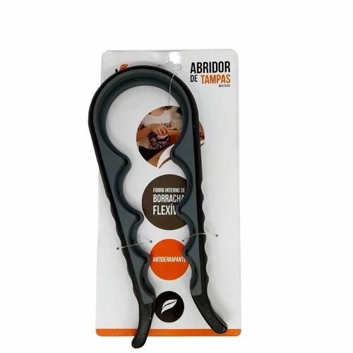 Abridor De Tampa Universal Silicone Potes Vasilha Garrafa Cores sortidas Livon