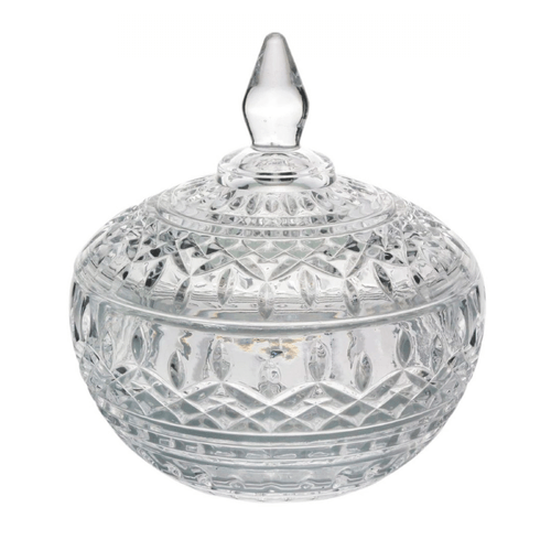 Potiche de cristal Lys 14x15cm Rojemac