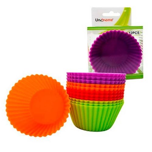 Forminha muffins silicone 12 unidades UniHome