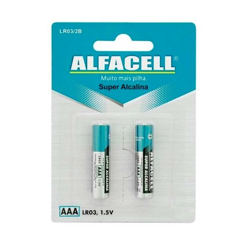 Pilha super alcalina 2 peças AAA Imporiente