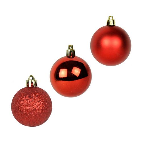 Bola de Natal 8cm 6 Peças Rio Master
