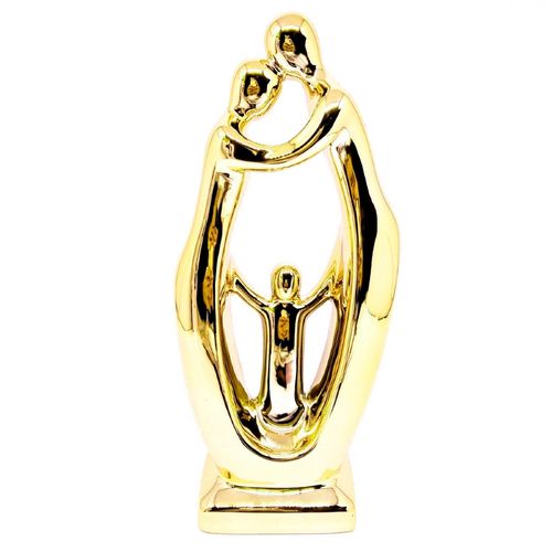 Casal Decorativo Poses Diversas 22x10cm em Porcelana Youbai