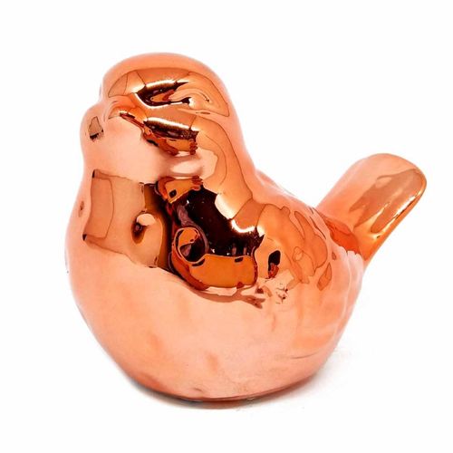 Pássaro de porcelana cores sortidas 10cm Inter Ponte