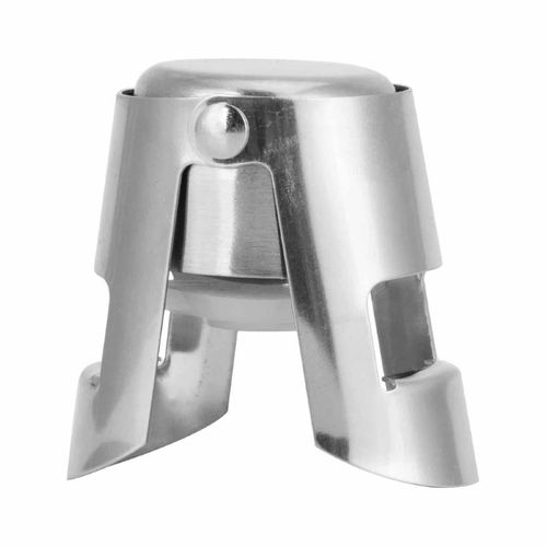Tampa de Inox P/ Champagne 4x6cm UnyHome UniHome
