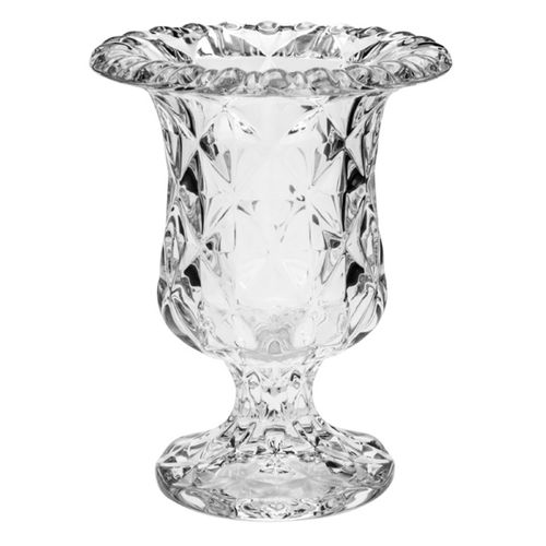 Vaso Decorativo Diamond 11x15cm em Vidro Lyor Coliseu Presentes