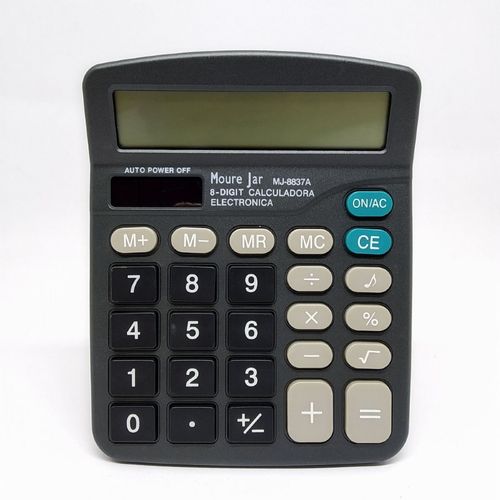 Calculadora eletrônica MJ-8837A 12x15cm Michael Judi