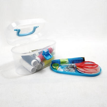Kit de costura estojo +26 peças 12x8cm Imporiente