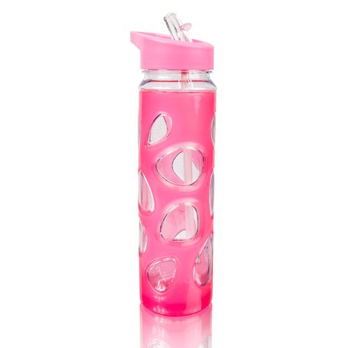 Garrafa Viena C/ Canudo 650ml em Plástico Livon