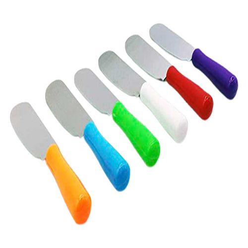 Jogo de Espátulas Inox 6 Peças Ke home