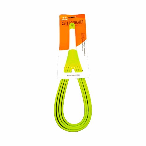 Batedor de ovos de plástico cores sortidas 30cm 20 Comercial