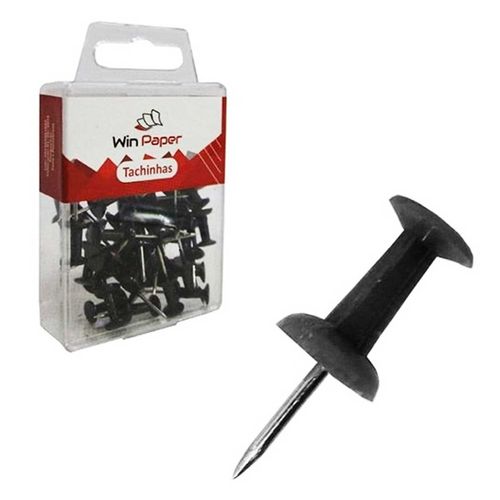 Tachinhas pretas 40 peças Wincy