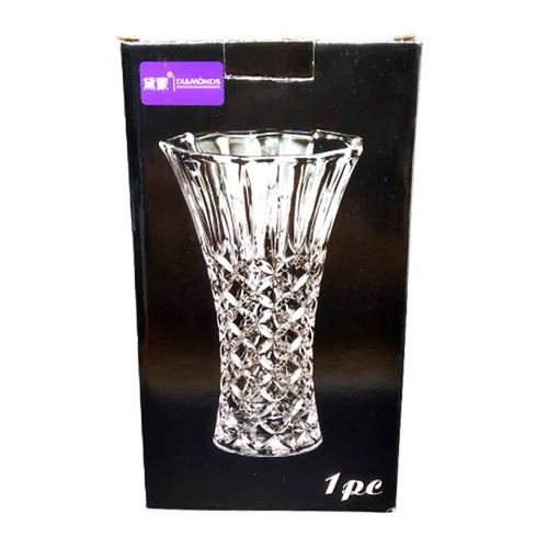 Vaso Decorativo em Vidro 23cm DAGIA