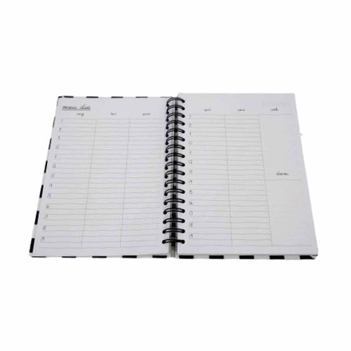 Agenda de Planejamento 198 Paginas 17x24cm Wincy