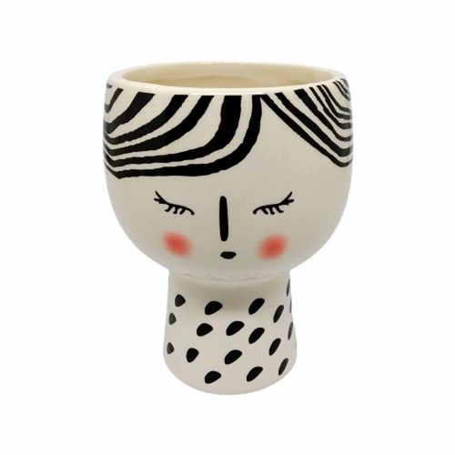 Vaso Decorativo em Resina 12x8cm Amigold