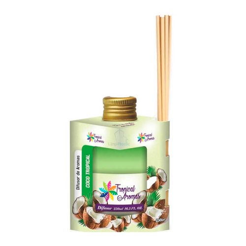 Difusor de aromas coco tropical 250ml Tropical Aromas Keure Química