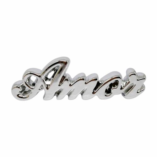 Amor Decorativo Prata em Porcelana 15cm Youbai