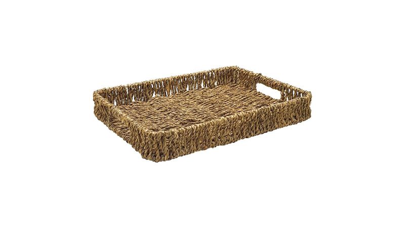 Bandeja Decorativa Coquinho com Sisal Natural