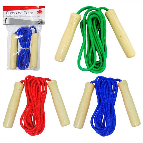 Corda de pular esportiva cores sortidas 2-60m Top Rio  Top Rio