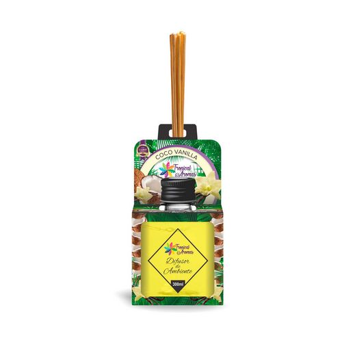 Difusor de Ambiente Coco Vanila 300ml Tropical Aromas