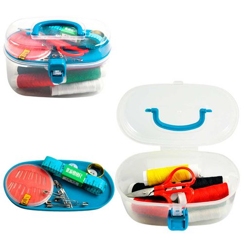 Kit de costura estojo +26 peças 12x8cm Imporiente