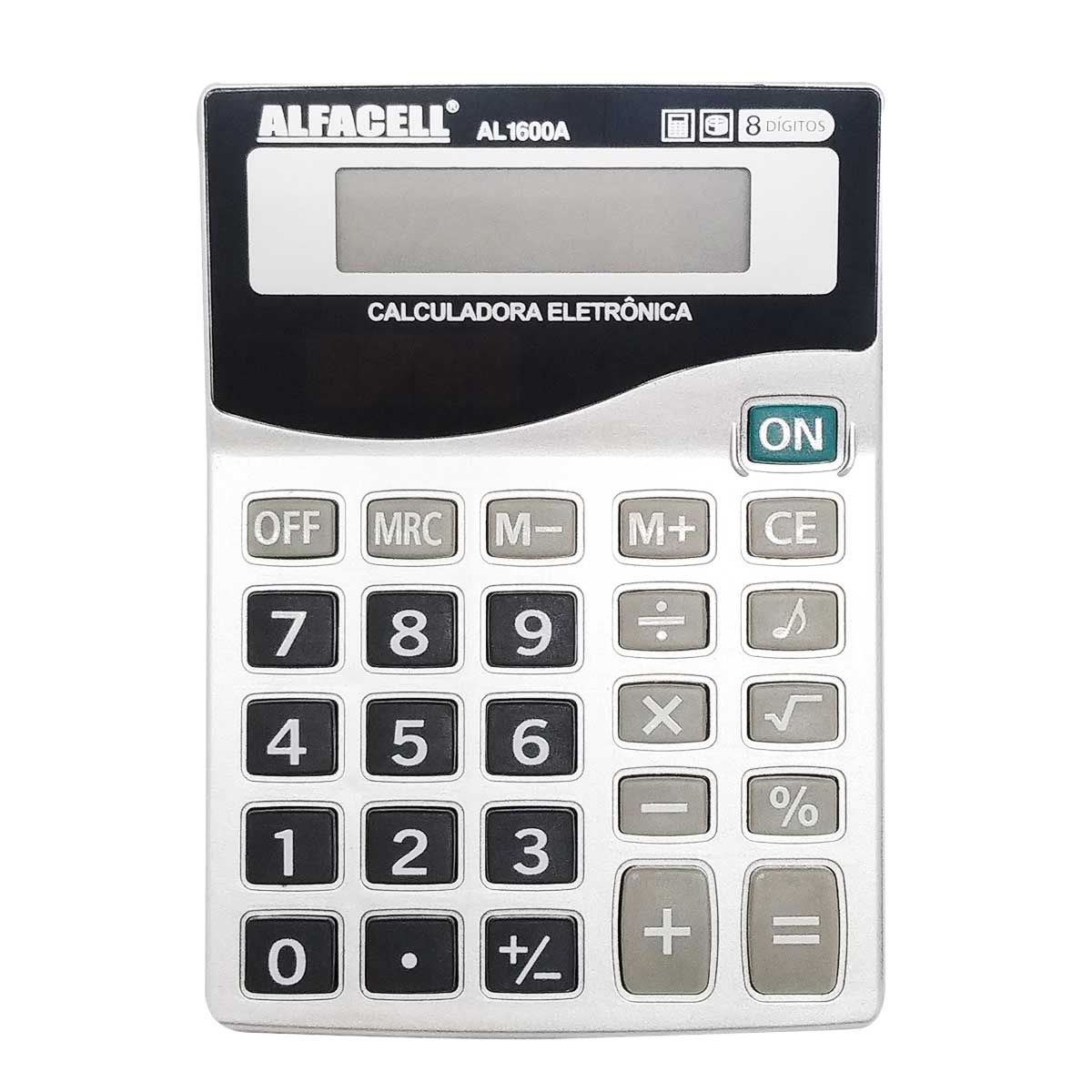 Calculadora Eletrônica de Mesa 8 Dígitos 10,9x7,9x2,9cm Imporiente