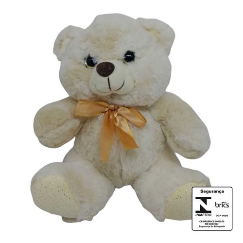 Urso de Pelúcia 23cm Cores Sortidas Fizzy