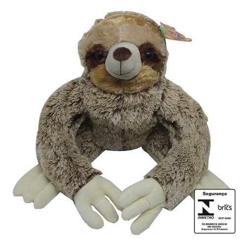 Preguiça de Pelúcia 30cm Fizzy