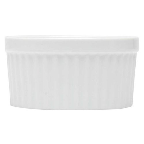 Ramequim de Porcelana Classic Branca 8,5x5cm Lyor