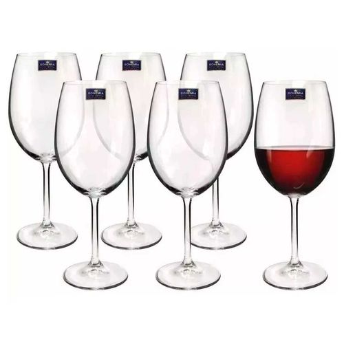 Jogo de Taças Gastro em Cristal Ecológico 580ml Bohemia Fullfit