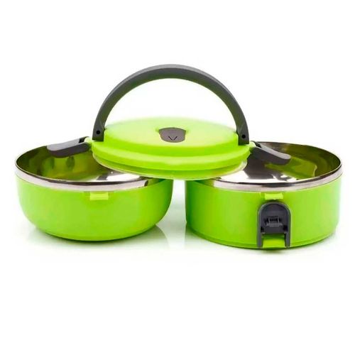 Marmita Color Dupla C/ Travas e Alça de Inox Kehome