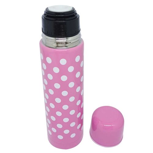 Garrafa de Inox Bolinhas 500ml Imporiente