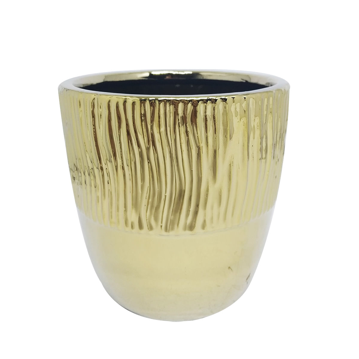 Vaso Decorativo de Cerâmica 13x13x13cm Mabruk