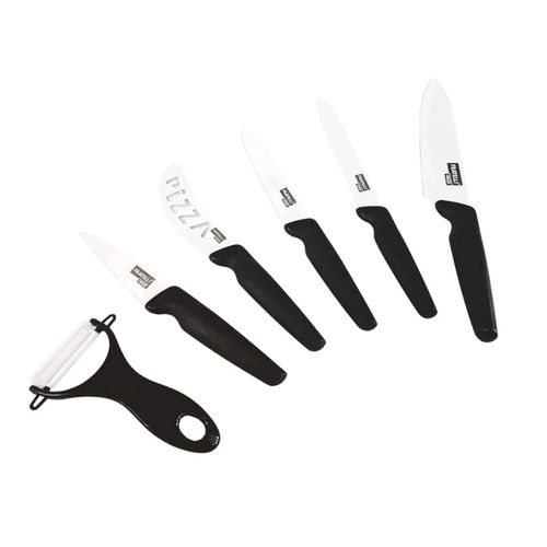 Conjunto de Facas 6 Peças Black  Fratelli