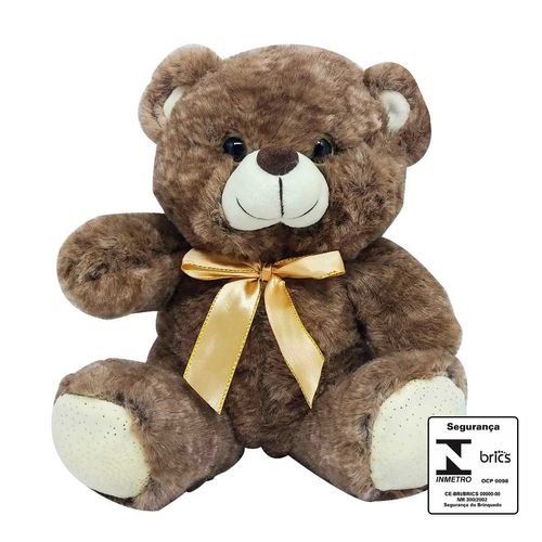 Urso de Pelúcia 23cm Cores Sortidas Fizzy