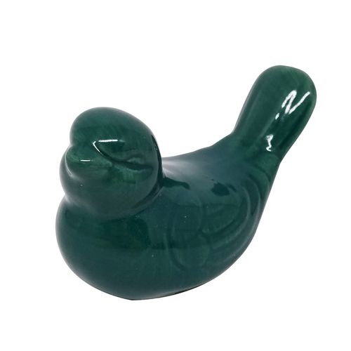 Pássaro em Porcelana Decorativo Colorido 7x5cm Interponte