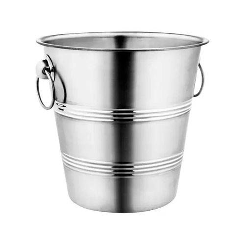 Balde P/ Gelo 21,5cm em Aço Inox Livon