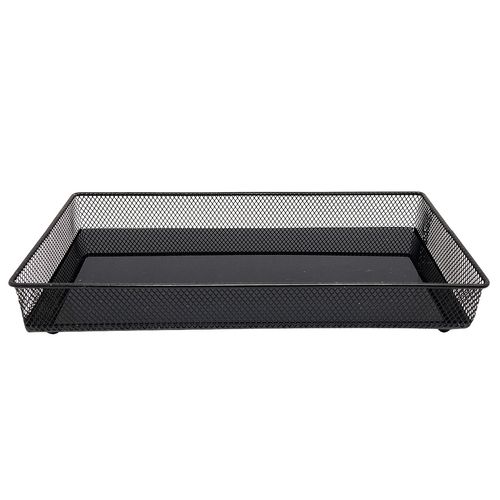 Bandeja Decorativa Espelhada 24x12x3,5cm em Metal Mart Moas