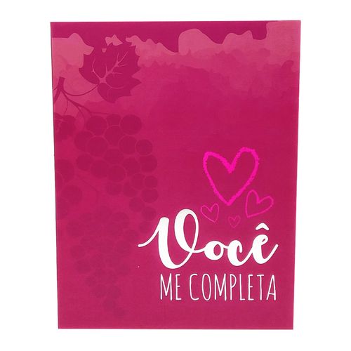 Kit Vinho É Amor 5 Peças Word Classic