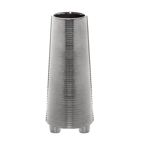 Vaso Decorativo de Cerâmica 14,5x14,5x35cm Mabruk