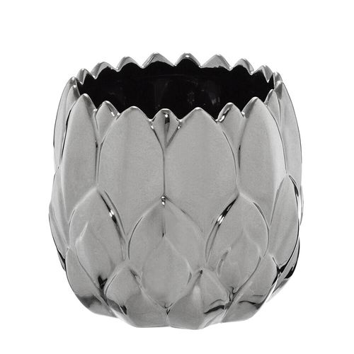 Vaso Decorativo de Cerâmica 18,5x18,5x17cm Mabruk