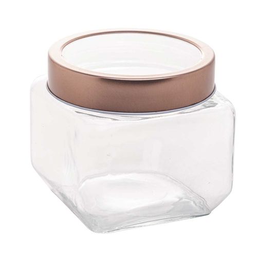 Pote C/ Tampa 800ml em Vidro Lyor