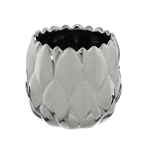 Vaso Decorativo de Cerâmica 14,5x14,5x13cm Mabruk