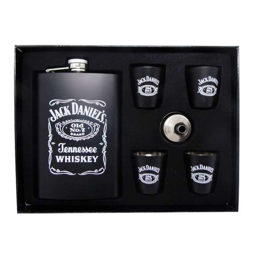 Conjunto Cantil Jack Daniels 6 Peças Forbees