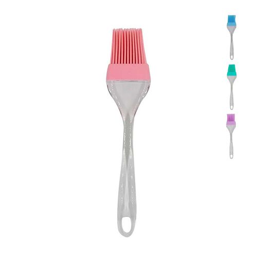 Pincel de Cozinha de Silicone 21,5x4,5cm Cores Sortidas Interponte