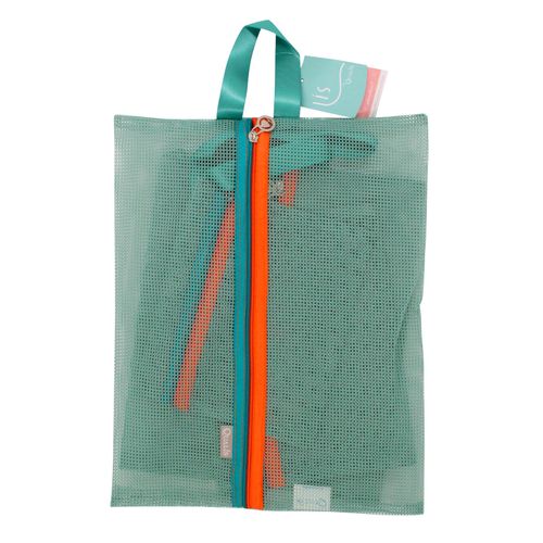 Conjunto de Nécessaire P/ Viagem 4 Peças em Poliéster Qualis