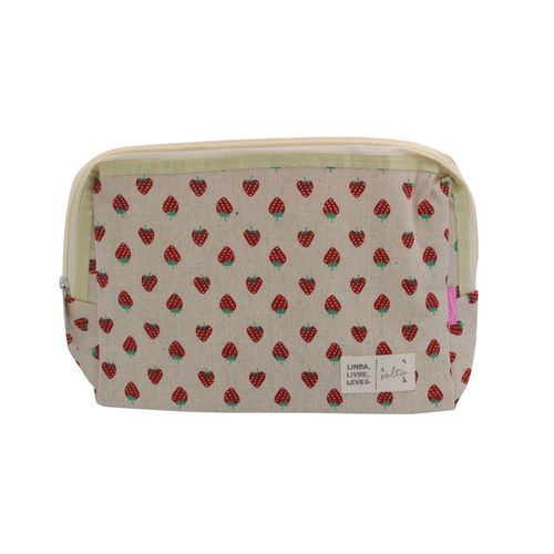 Nécessaire Feminina 17x24x8cm em Tecido Qualis Importado